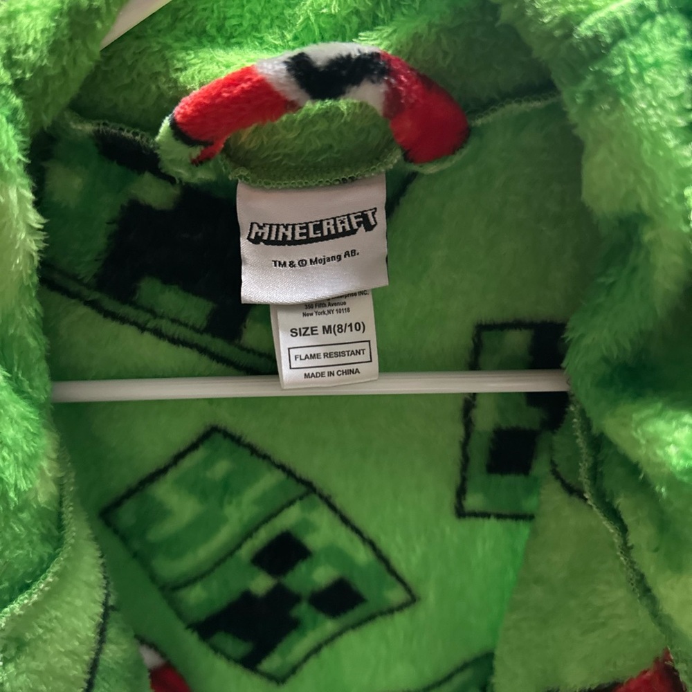 Target Minecraft Green Hooded Robe - Picture 3 of 3